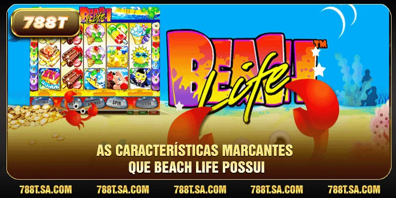 As características marcantes que Beach Life possui