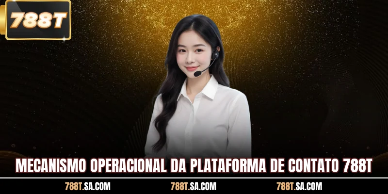 Mecanismo operacional da plataforma de contato 788T