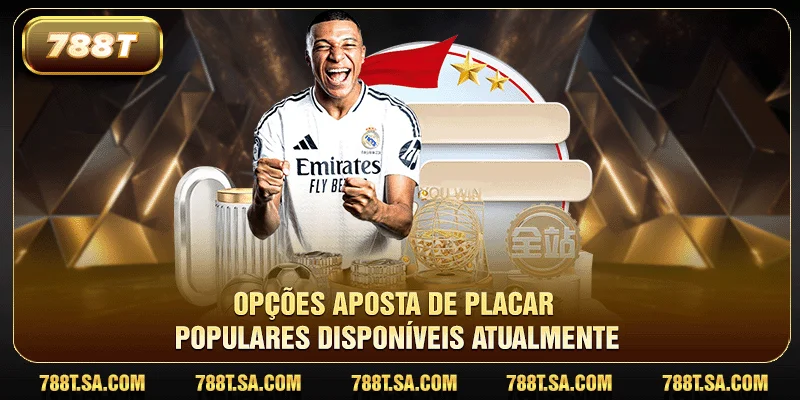 Opções aposta de placar populares disponíveis atualmente