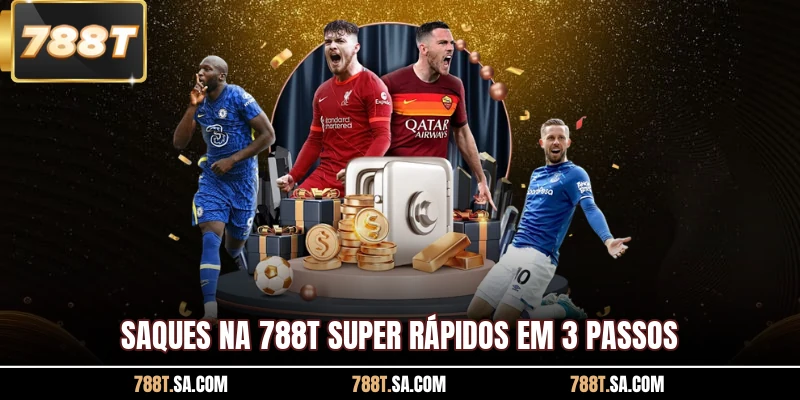 Saques na 788T super rápidos em 3 passos